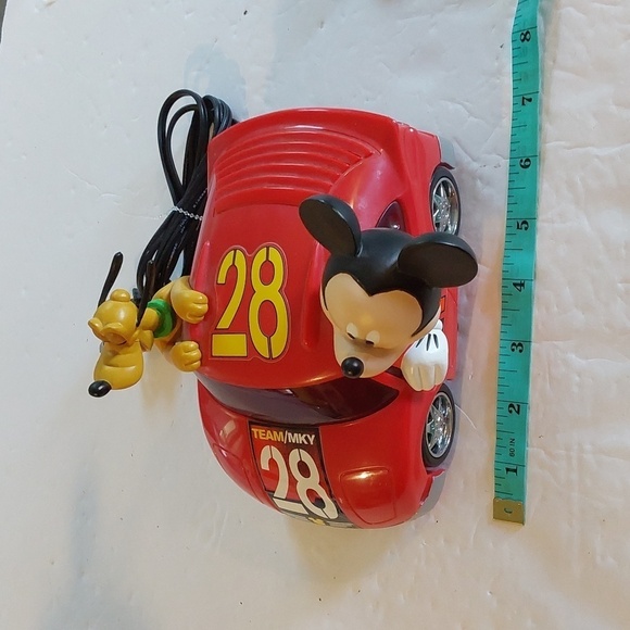 Vintage  Mickey Mouse & Pluto Digital Alarm Clock Excellent Condition - Picture 8 of 9